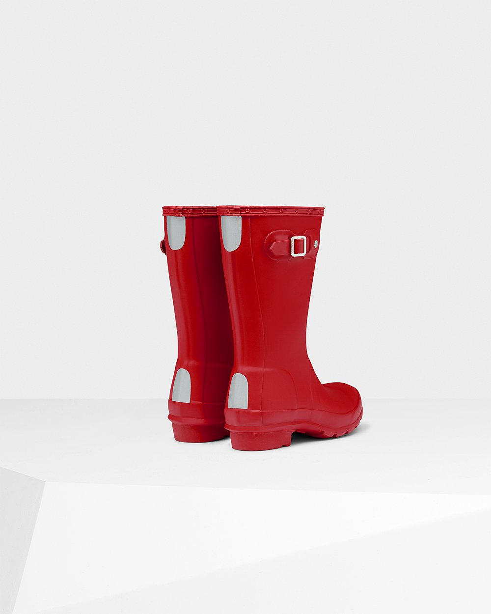 Kids Hunter Original Big | Rain Boots Red | NZ-62089-WODL